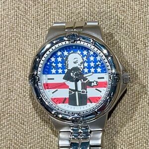 Vintage New Unused Buddy Lee Doll Watch Lee Dungarees “Cant Bust Em”